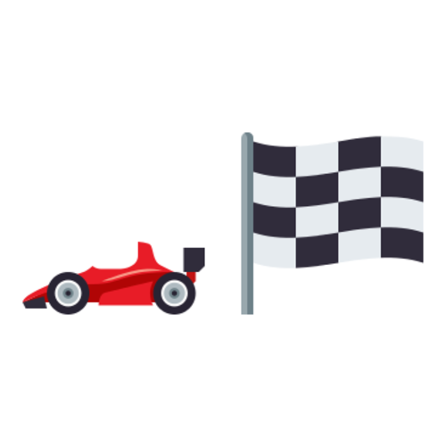 🏎🏁 Emoji Domain EmojiOne rendering